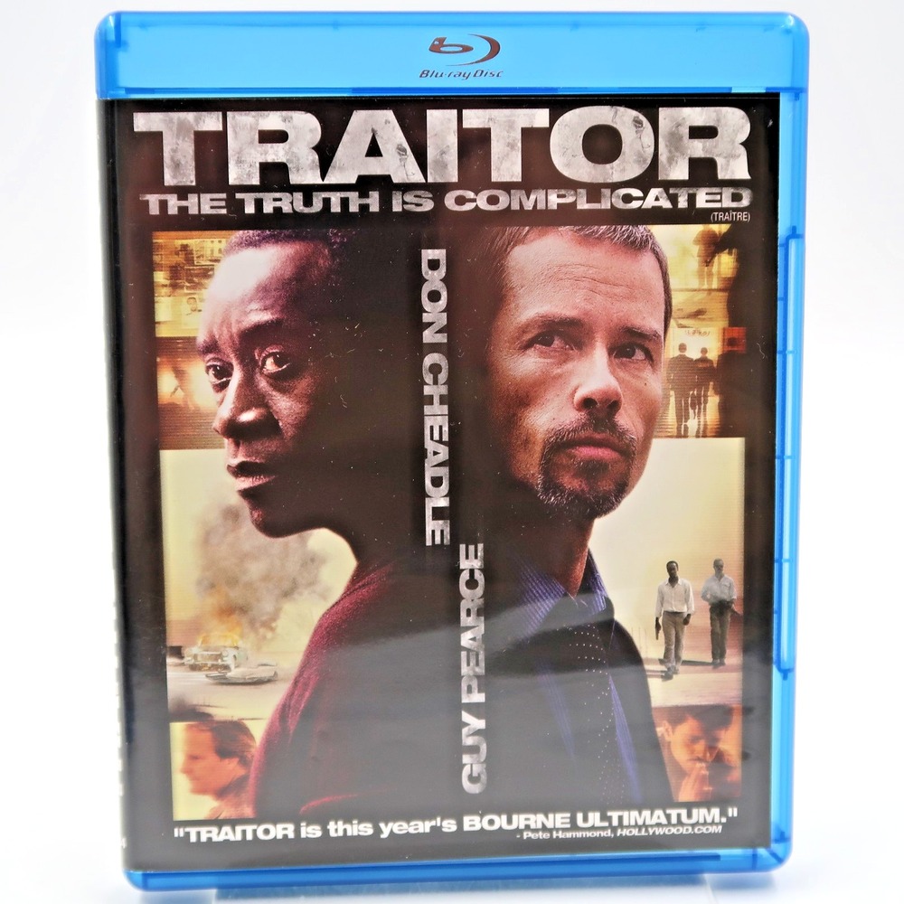 Traitor Blu-ray 2008 Action Thriller Don Cheadle Guy Pearce Alliance Movie